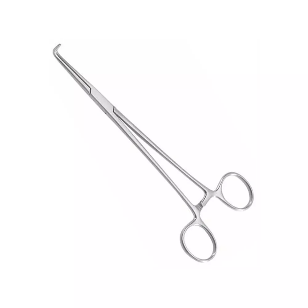Storey Hemostatic Forceps 52mm Jaw Curve Cross Serrated 20.3cm General Surgery Instruments