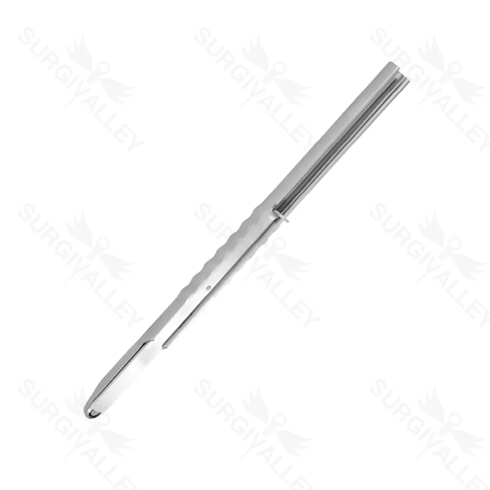 Bone Scraper With Reservoir Straight 155mm Implant Instruments