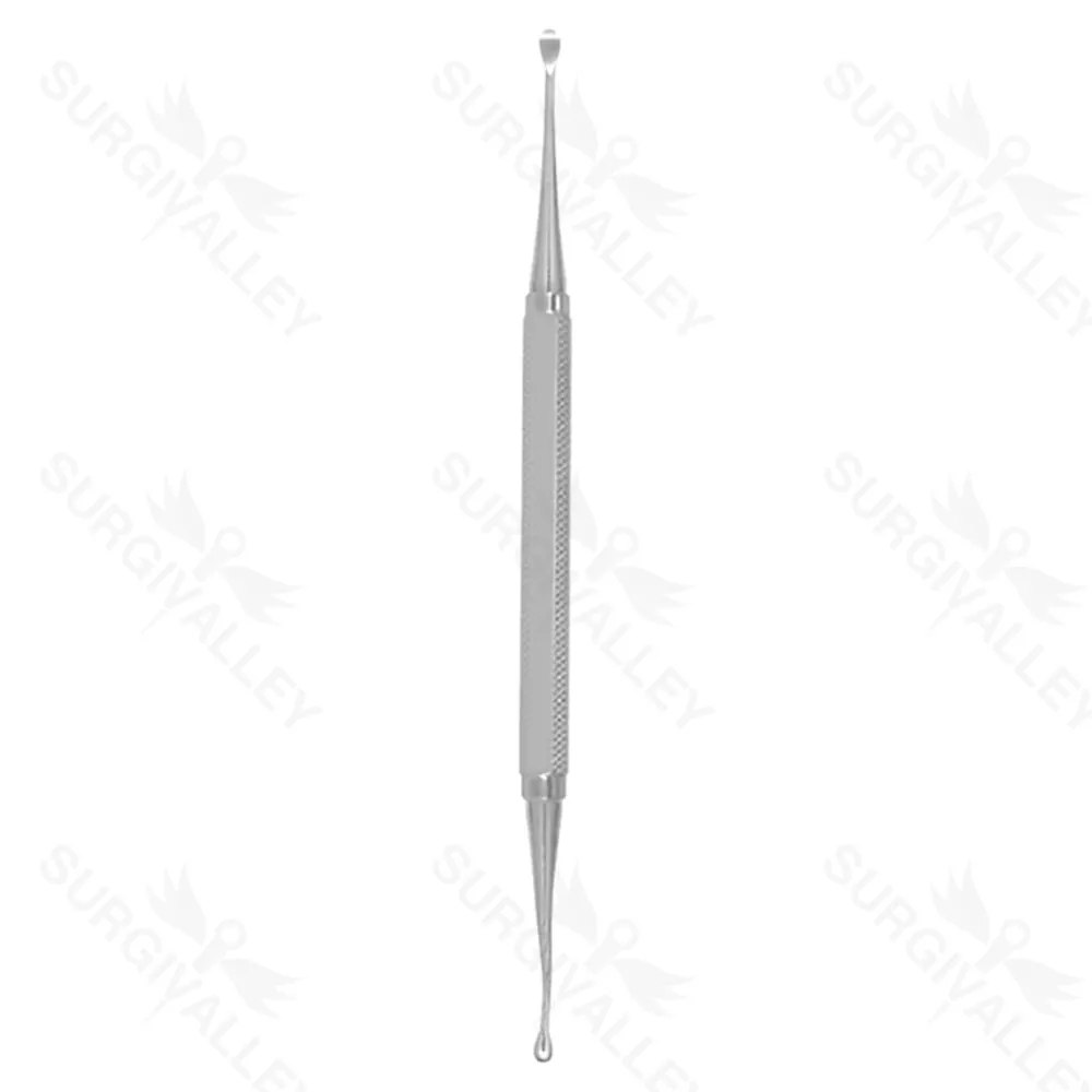 Surgical Curette Spoon Shape Round cm 8 Miller Handle # 3 Implant Instruments