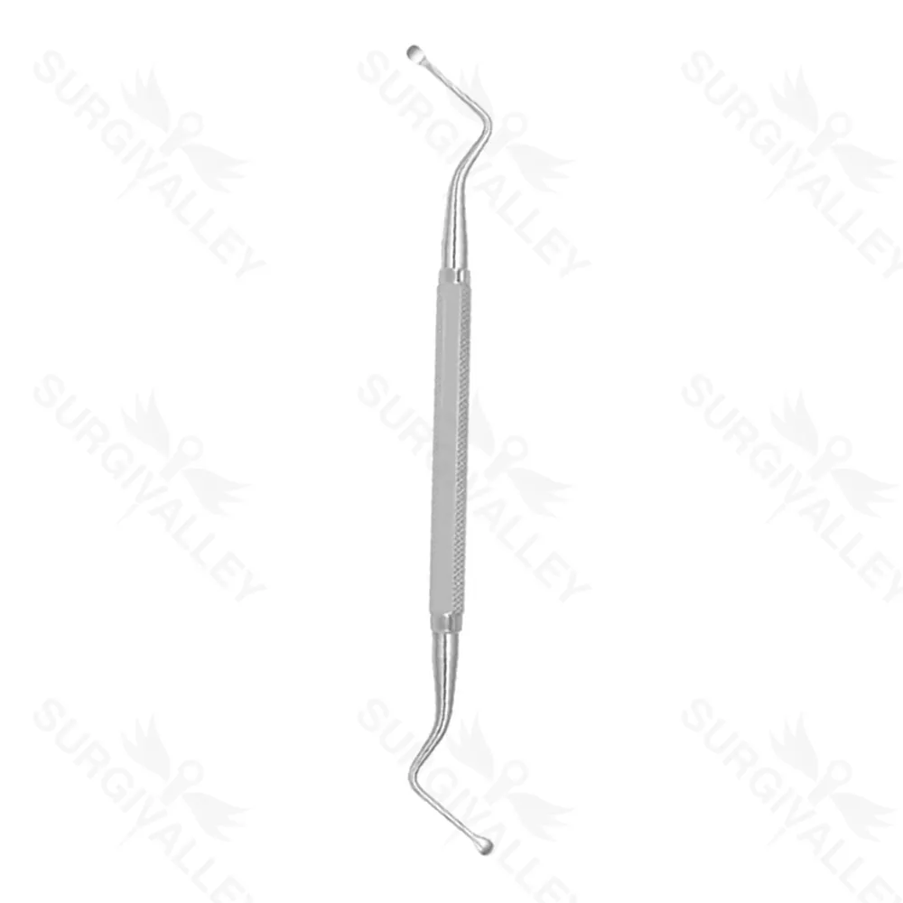 Surgical Curette Spoon Shape Round cm 11 Miller Handle # 3 Implant Instruments