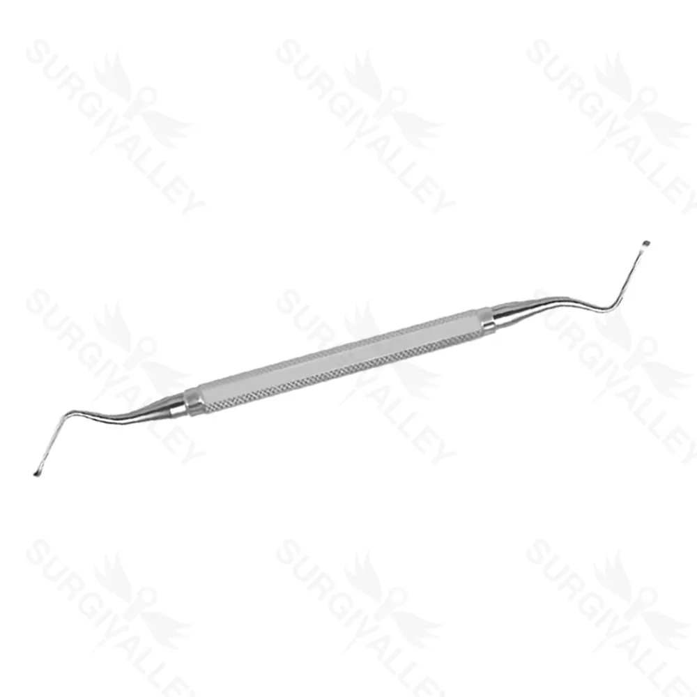 Surgical Curette Spoon Shape Round cm 10 Miller Handle # 3 Implant Instruments