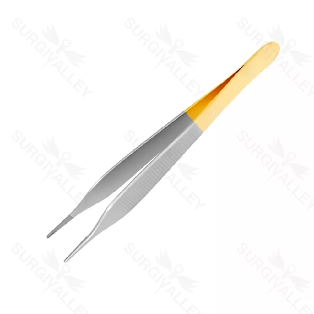 Tissue Pliers Tc Adson Anatomical 120mm Implant Instruments