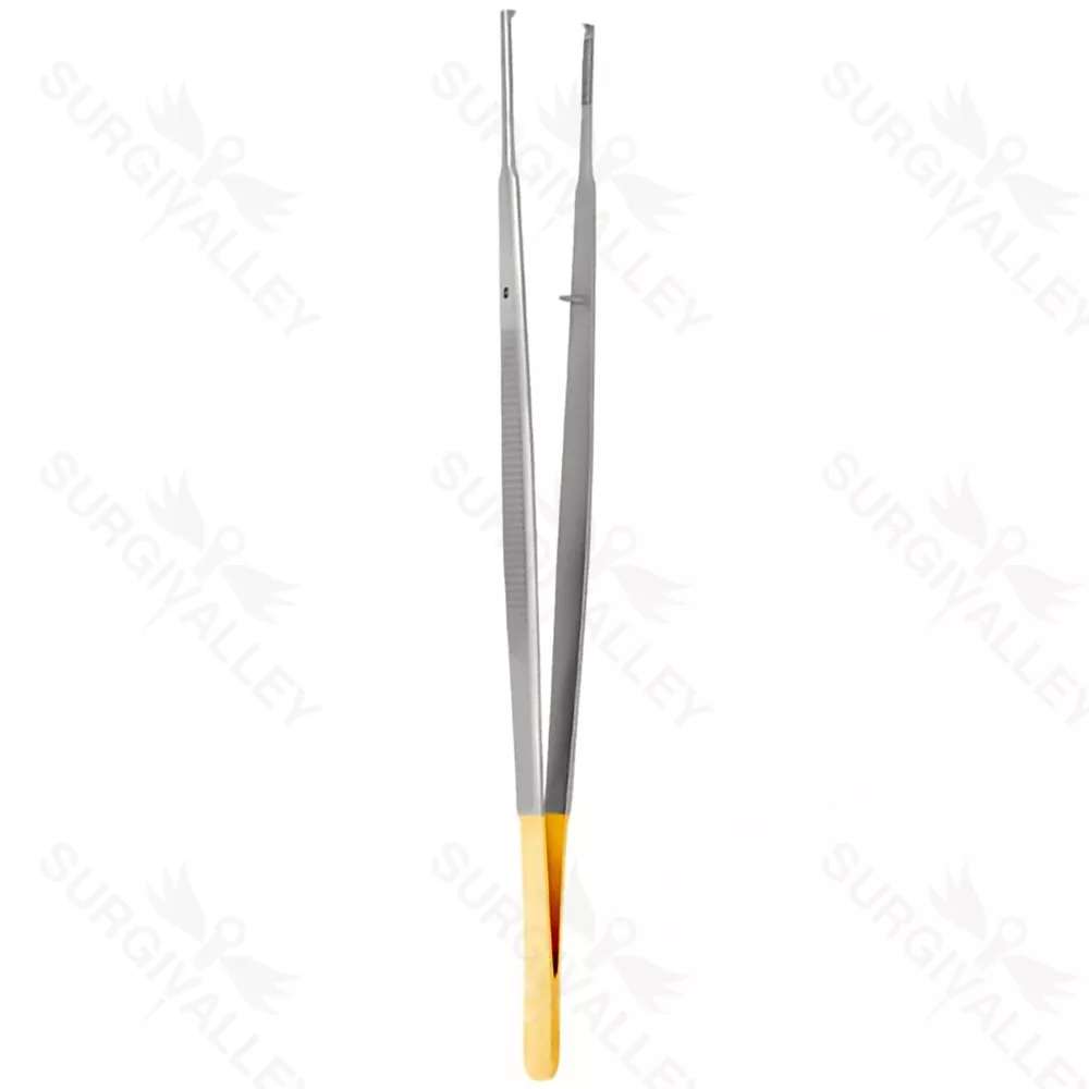 Tissue Pliers Tc Gerald Surgical 1X2 Multiple Teeth 180mm Implant Instruments