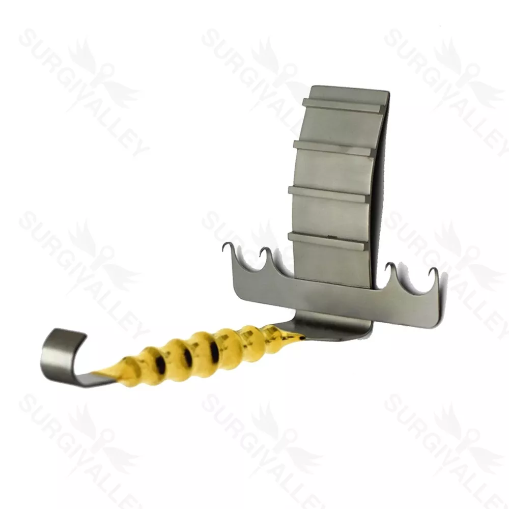 Abdominoplasty Abdominal Retractor Hook 4 Prongs Sharp Plastic Surgery Instruments