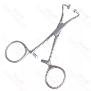 Backhaus Ball & Socket Towel Clamp Forceps 13.5 cm – surgivalley (SV-10-1586)