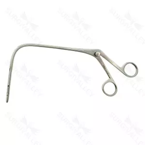Jurasz Laryngeal Forceps Straight 19 cm Rounger Plastic Surgery Instruments – surgivalley (SV-10-1614)