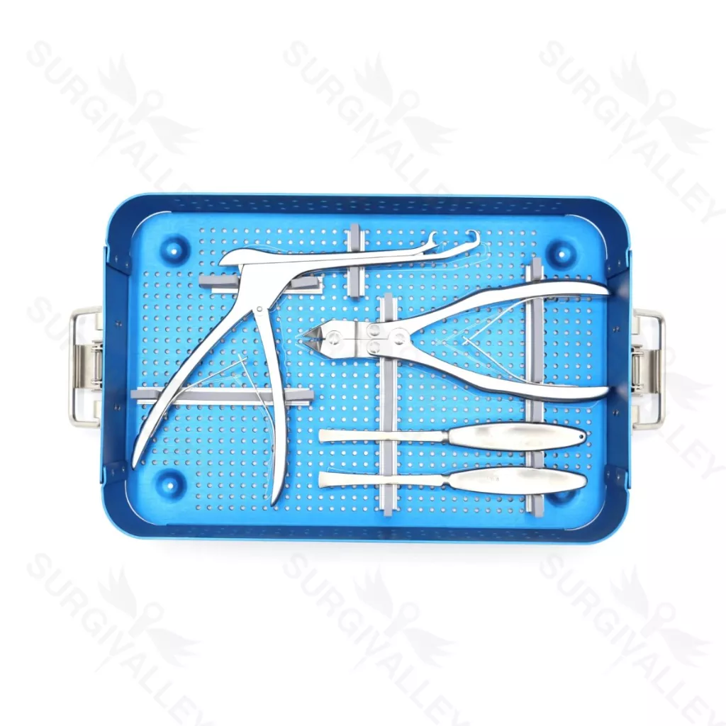 Orthopedic Surgical Instruments Rib Plate Instrument Set
