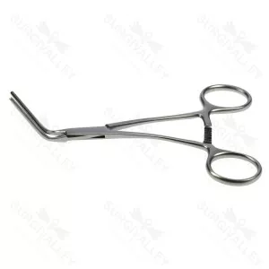 Debakey Paediatric Ring Clamp Angled 133mm Cardio Vascular Clamp – surgivalley (SV-10-2878)
