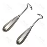 Doyen Rib Rasparatory Child Curved Left & Right Cardio Vascular Rasparatory