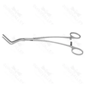 Lees Bronchus Slight Angle Clamp Debakey Type 1 X 2 Teeth – surgivalley (SV-10-2890)