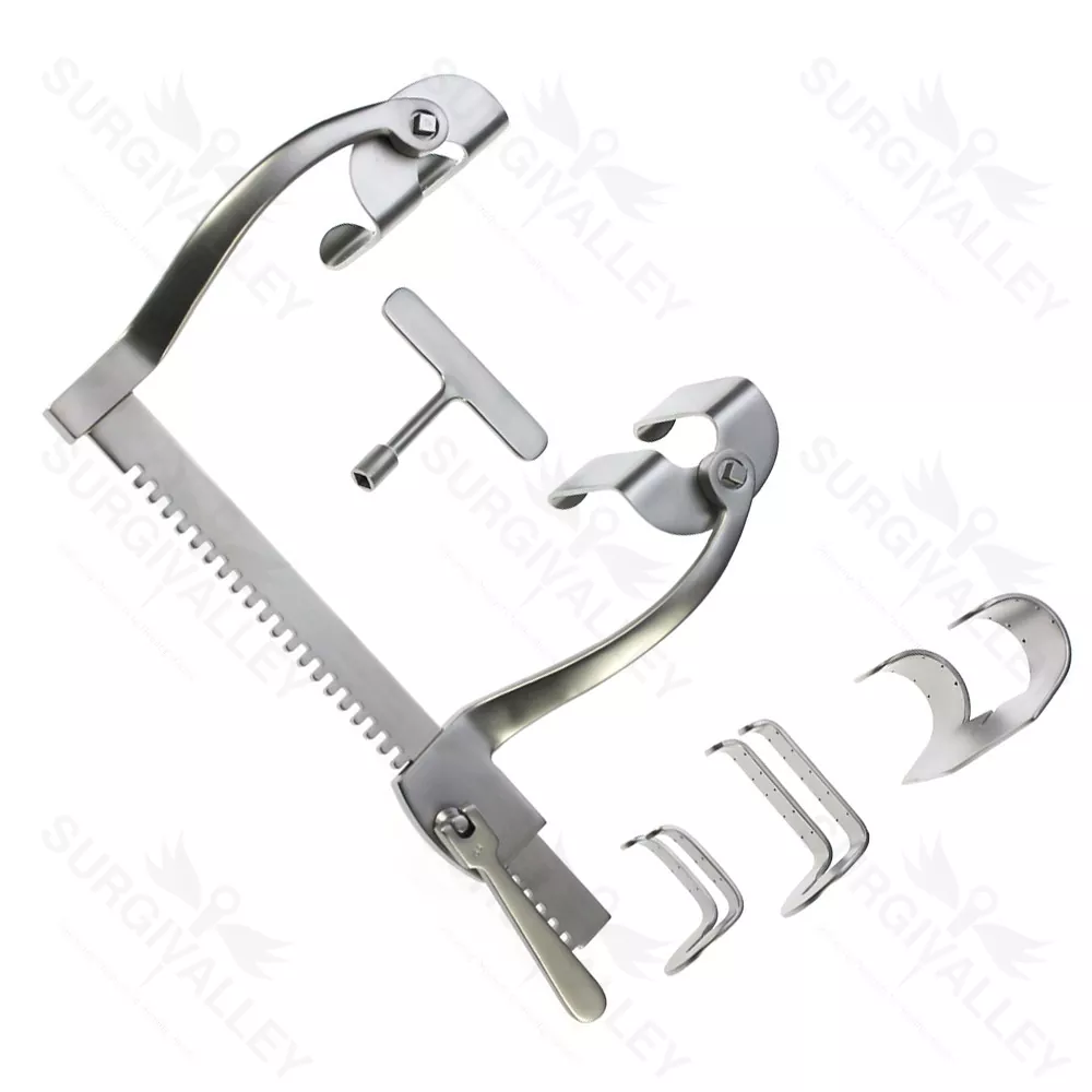 Sellors Rib Spreader Complete With 3 Sets Of Blades