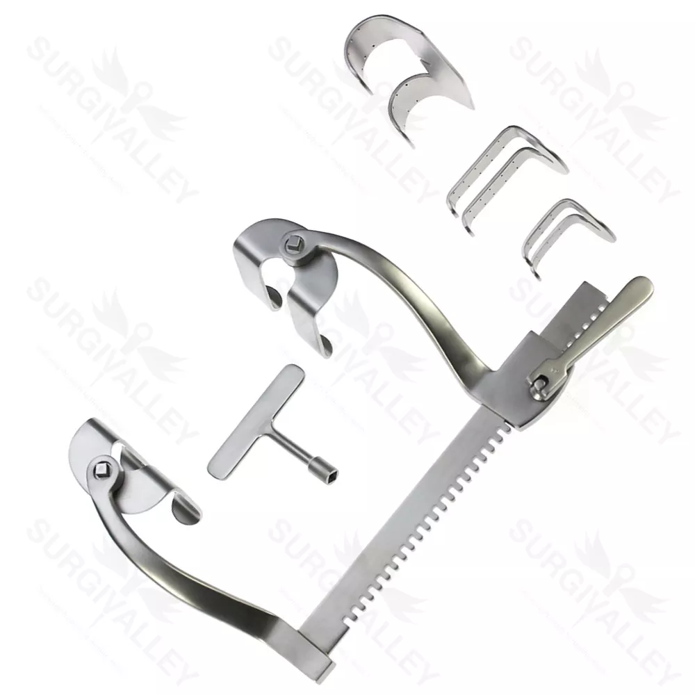 Sellors Rib Spreader Complete With 3 Sets Of Blades