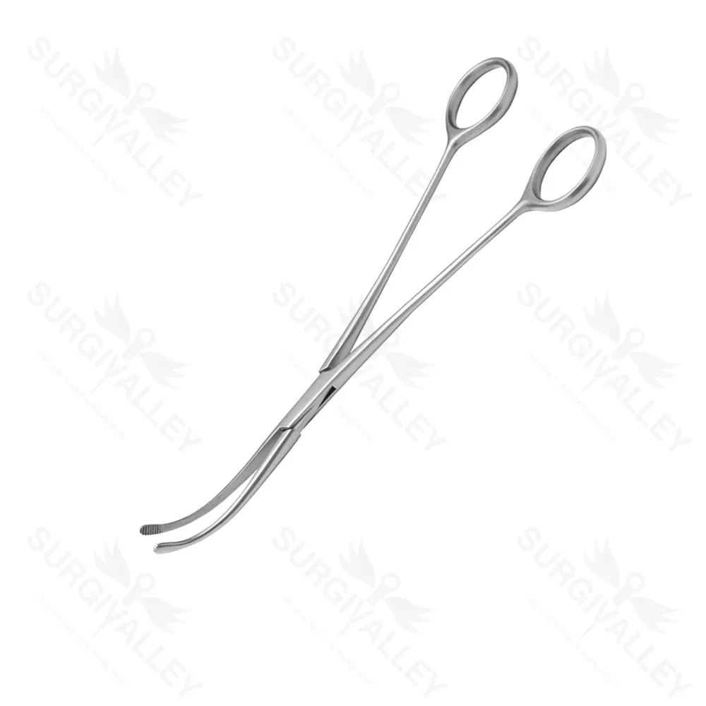 Waterston Dissecting Forceps Curved Serrated Tips 155mm