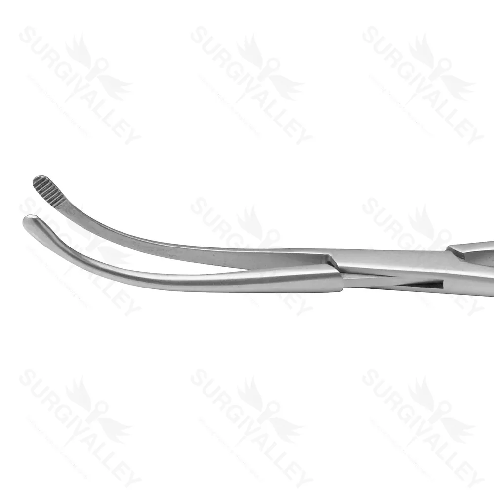 Waterston Dissecting Forceps Curved Serrated Tips 155mm