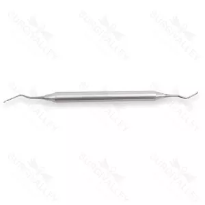 2R/2L Columbia Curette Wide Handle Italian Stainless Steel 10mm Hollow Handle – surgivalley (SV-10-2146)