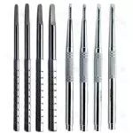 8 Pieces Dental Bone Splitting Chisels Surgical Professional Extracting Instruments