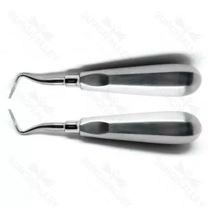 2 Pieces Set Of Dental Extraction Root Elevators Apical Elevators Del 302 And Del 303 – surgivalley (SV-10-2155)