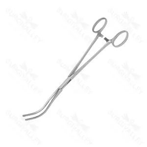 Brock Auricular Clamp Medium Curve 230mm Effective Brock Jaw Surgical Clamp – surgivalley (SV-10-2169)