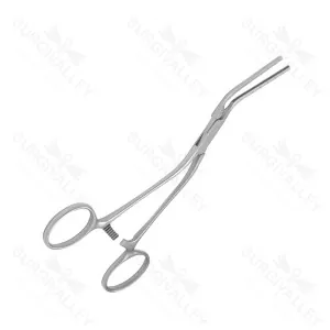 Cooley Multi Purpose Clamp Angled Cardio Vascular Cooley 2 X 2 Teeth Clamp – surgivalley (SV-10-2180)