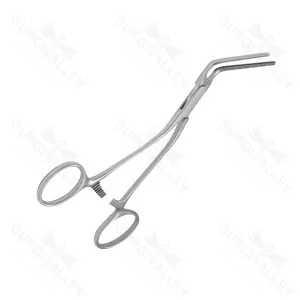 Cooley Neonatal Vascular Angled Clamp Cooley 2 X 2 Teeth – surgivalley (SV-10-2181)
