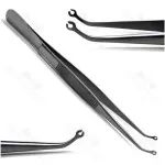 Dental Corn Suture Pliers 6&quot; Angled Surgical Medical Stainless Steel
