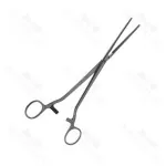 Crafoord Coarctation Clamp Straight 255mm Full Longitudinal Serrations Clamp