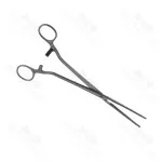 Crafoord Coarctation Clamp Straight 255mm Full Longitudinal Serrations Clamp