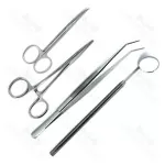 Dental Suture Removal Tray Setup Stainless Steel Premium Instruments Set Of 4