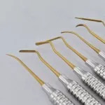 Gold Plated Restorative Composite Filling Instruments Set Of 5 Pieces