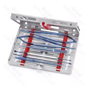 Micro Periodontal Surgery Kit Titanium Dental Surgery Instruments Set – surgivalley (SV-98-1046)