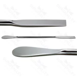 Dental Lab Spoon Spatula Double Ended 18cm Medical General Mixing Stainless Steel – surgivalley (SV-98-1061)