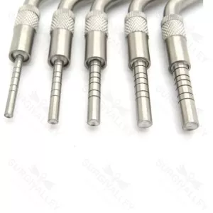 5 Pieces Dental Surgical Osteotomes Bone Spreading Adjustable Screw Concave Tip – surgivalley (SV-98-1063)