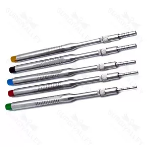 5 Pieces Dental Surgical Straight Tip Osteotomes Bone Spreading Adjustable Screws – surgivalley (SV-98-1064)