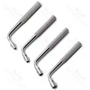 7 Pieces Set Of Dental Surgical Tissue Punch Straight & Curved Implant Stainless Steel Instruments – surgivalley (SV-98-1068)