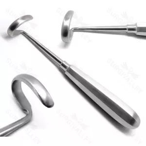 2 Pieces Doyen Rib Elevators Right & Left 7" Surgical Curved Blade 3.2cm Stainless Steel – surgivalley (SV-10-2242)