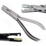 Pad Adjusting Pliers 6" Optical Nylon End Eye Glasses Repairing Stainless Steel