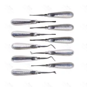 10 Pcs Dental Extraction Root Minimally Invasive Tooth Extracting Elevators – surgivalley (SV-10-1577)