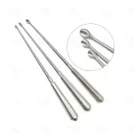 3 Pcs Set Bone Currette Spoon 13mm 16mm 19mm Veterinary Orthopedic Instruments