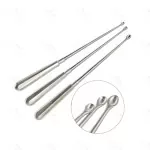 3 Pcs Set Bone Currette Spoon 13mm 16mm 19mm Veterinary Orthopedic Instruments