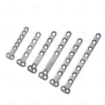3.5mm Small T Locking Plate 2 to 8 Holes 6 Pcs Set Stainless Steel Orthopedic