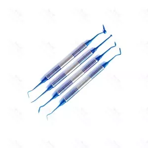 4 X Dental Composite Filling Instrument Set Titanium Coated Restorative Kit CE – surgivalley (SV-10-1561)