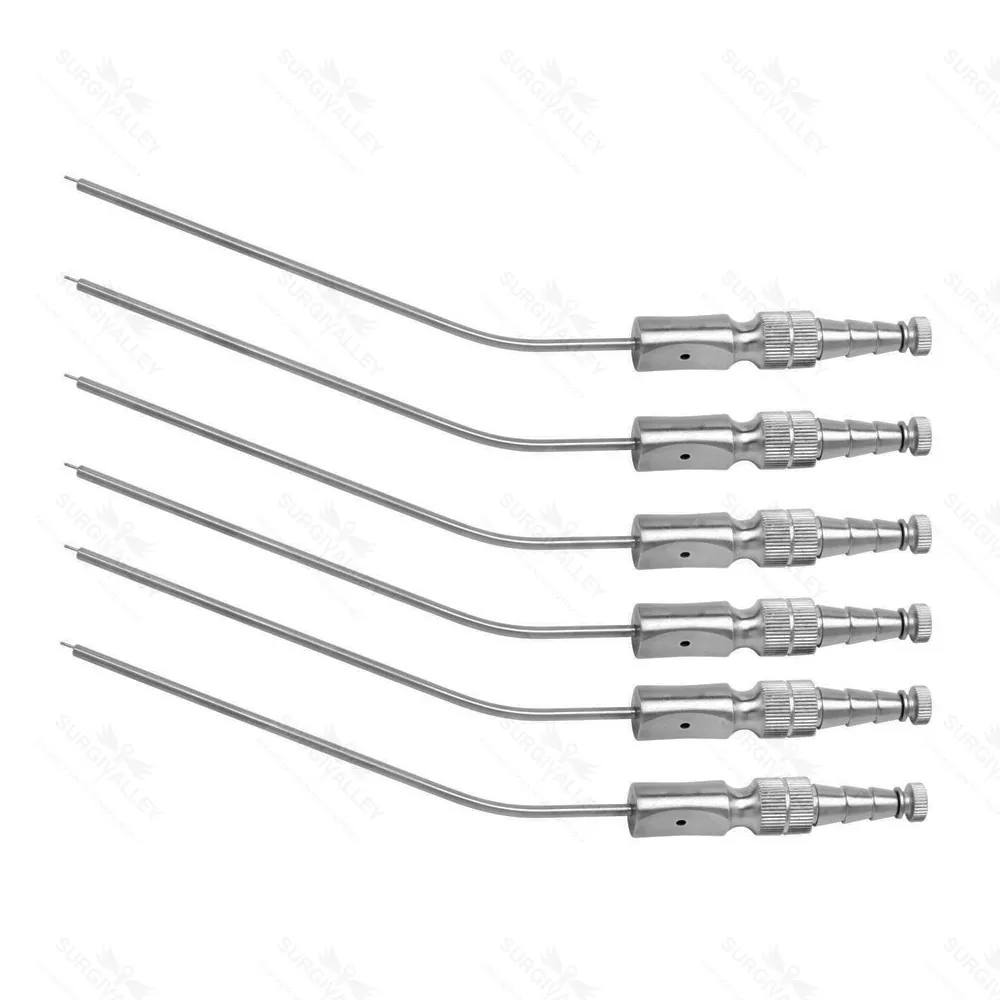 6 Frazier Suction Tube 6,7,8,9,11,12Fr Ent Neuro Surgical Instruments Ce