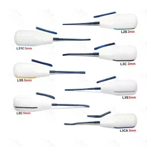 7pcs Dental Luxation Instruments Root Luxating Elevators Peiotomes Dental Care – surgivalley (SV-10-1555)