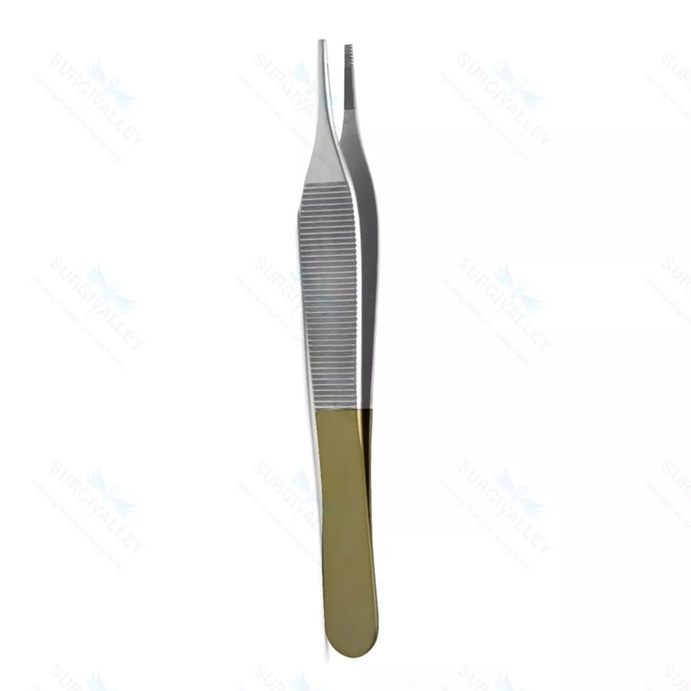 Adson Brown Tissue Forceps 12 cm 7 X 7 Teeth General Surgery Instruments