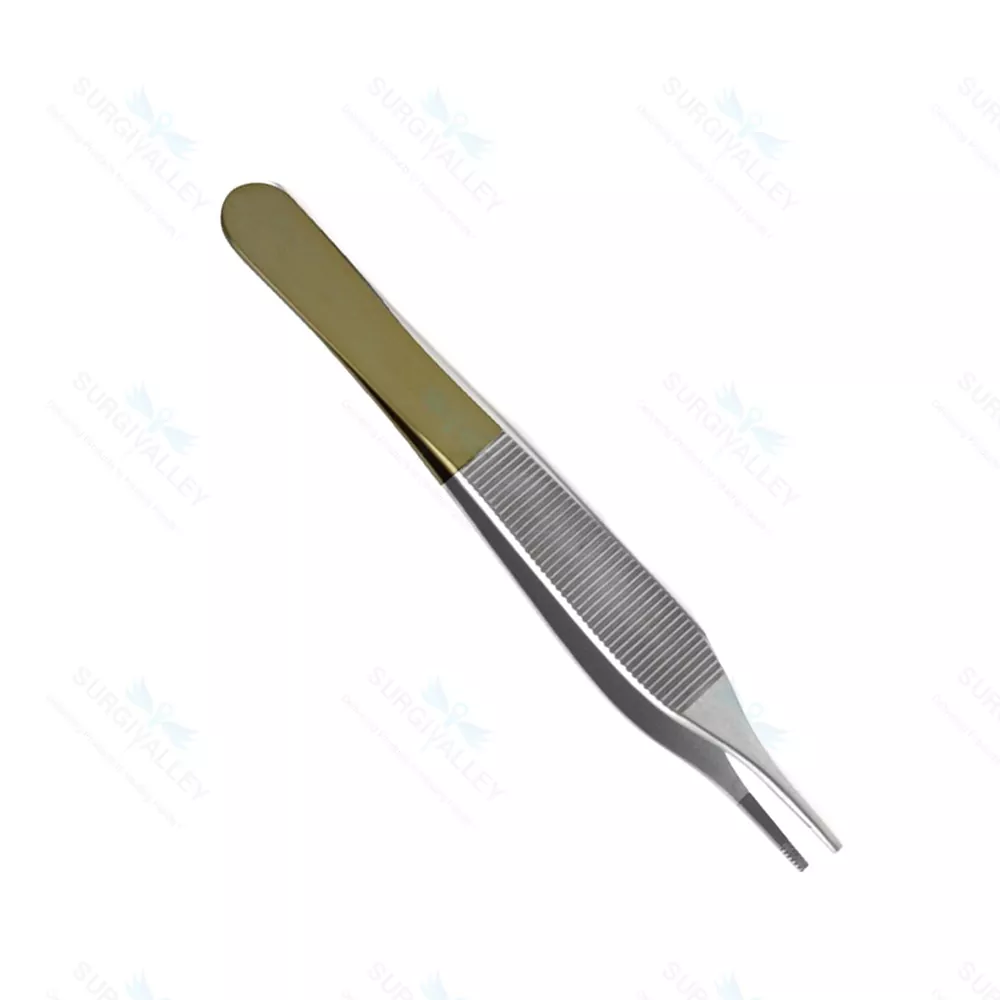 Adson Brown Tissue Forceps 12 cm 7 X 7 Teeth General Surgery Instruments