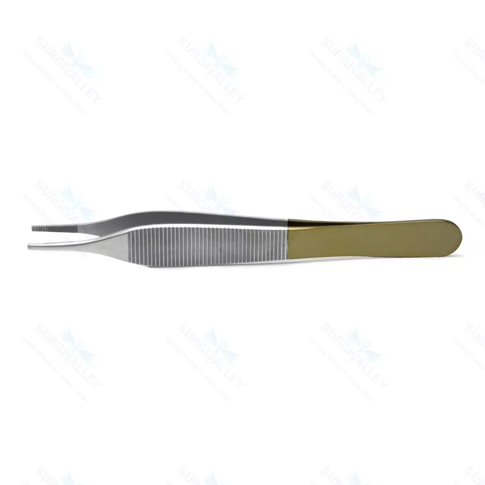 Adson Brown Tissue Forceps 12 cm 7 X 7 Teeth General Surgery Instruments