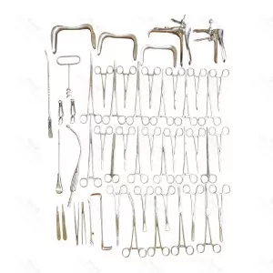 Basic OB/Gynecology Instruments Set of 50 Pcs Instruments Good Quality – surgivalley (SV-10-1538)