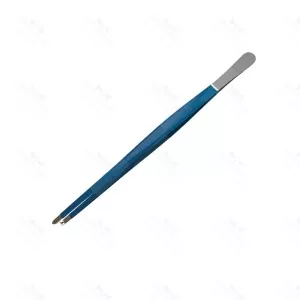 Blue Insulated Coated Leep Dressing Tissue Forceps 1x2 Obstetrics & Gynecology – surgivalley (SV-10-1527)