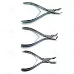 TC Pin wire Cutter Ruskin Bone Rounger Cutting Forceps Set of 6 Pcs Orthopedics