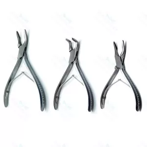 TC Pin wire Cutter Ruskin Bone Rounger Cutting Forceps Set of 6 Pcs Orthopedics – surgivalley (SV-10-1291)